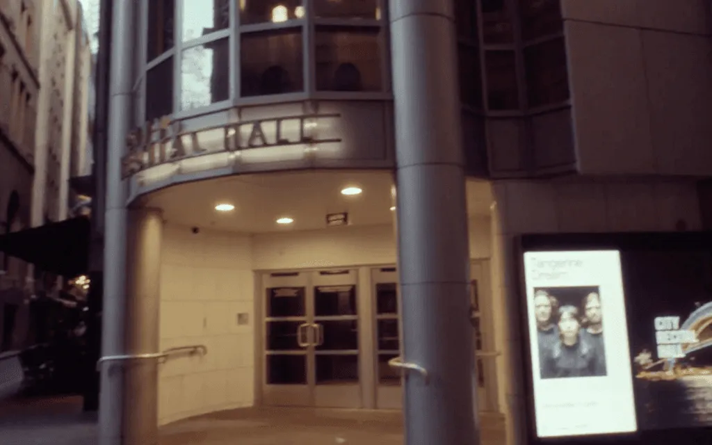 Conference attendees gathering