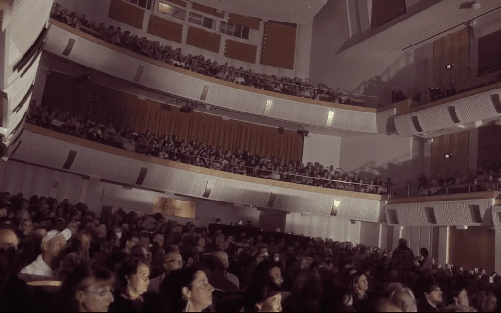 Praise and worship at Parable Conference